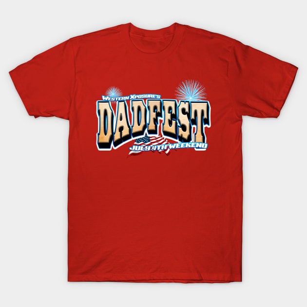 DadFest Logo Shirt T-Shirt by BearsOnTheProwl